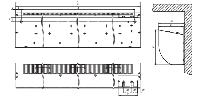 Габаритные размеры