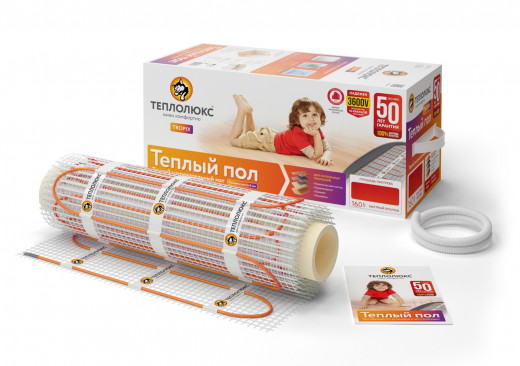 Нагревательный мат Теплолюкс Tropix МНН 80 Вт/0,5 кв.м &mdash; 