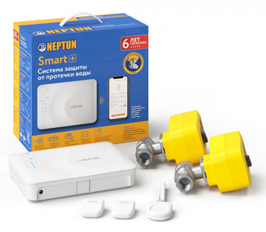Система защиты от протечек Neptun Profi Smart+ 1/2 Tuya &mdash; 