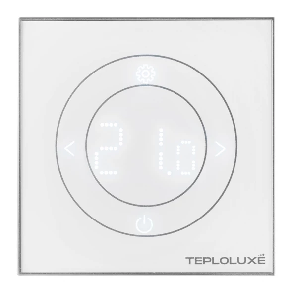 Терморегулятор Теплолюкс Solus Zen Wi-Fi белый/серебро